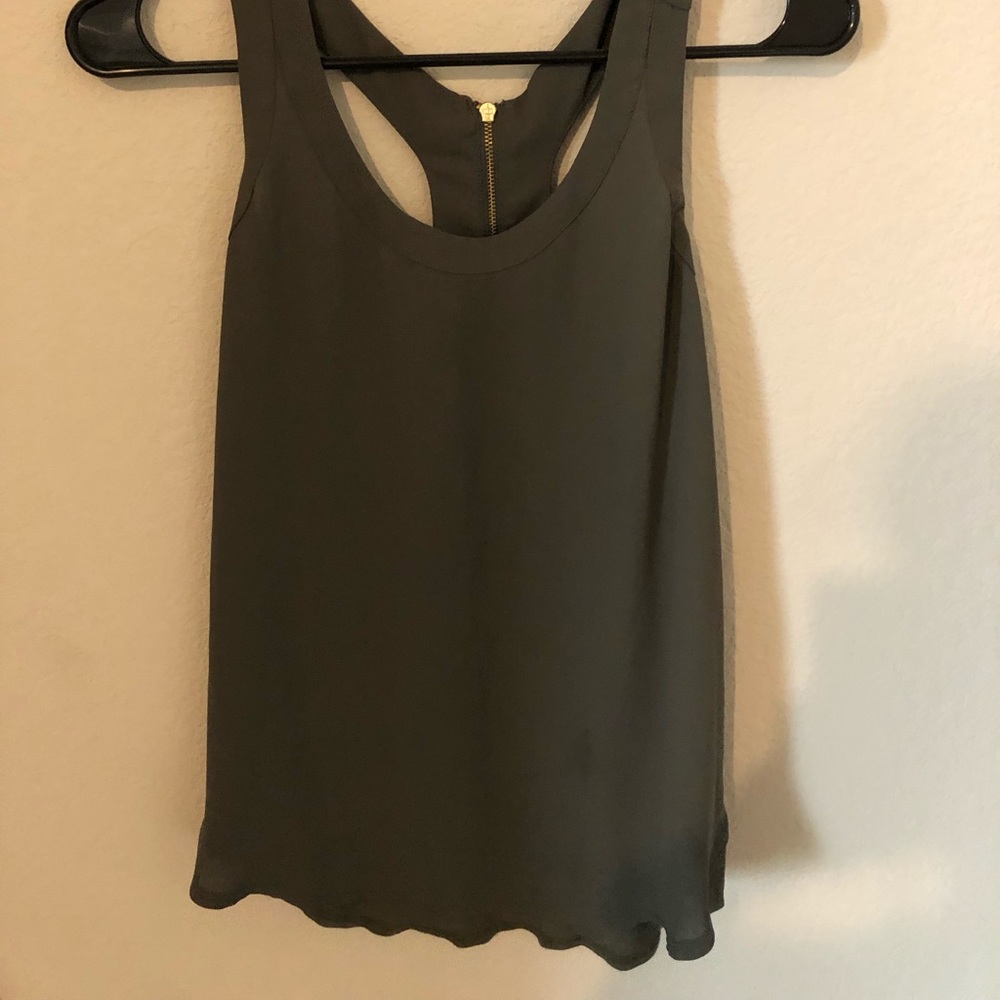 Business casual razor back tank